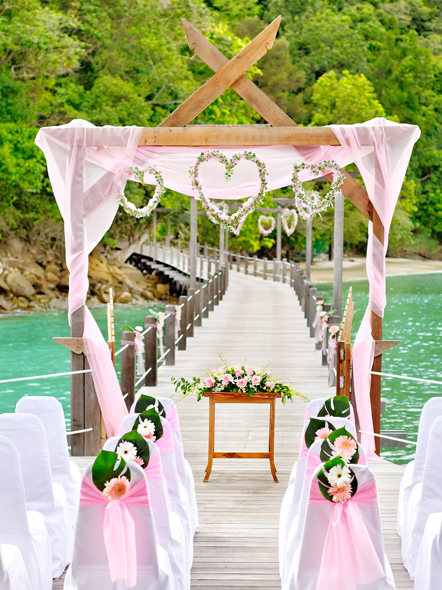 Bungaraya Island Resort Wedding Celebration