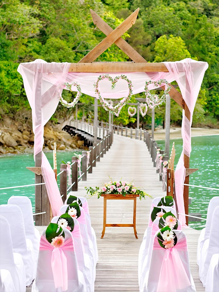 Gayana Marine Resort Wedding Celebration