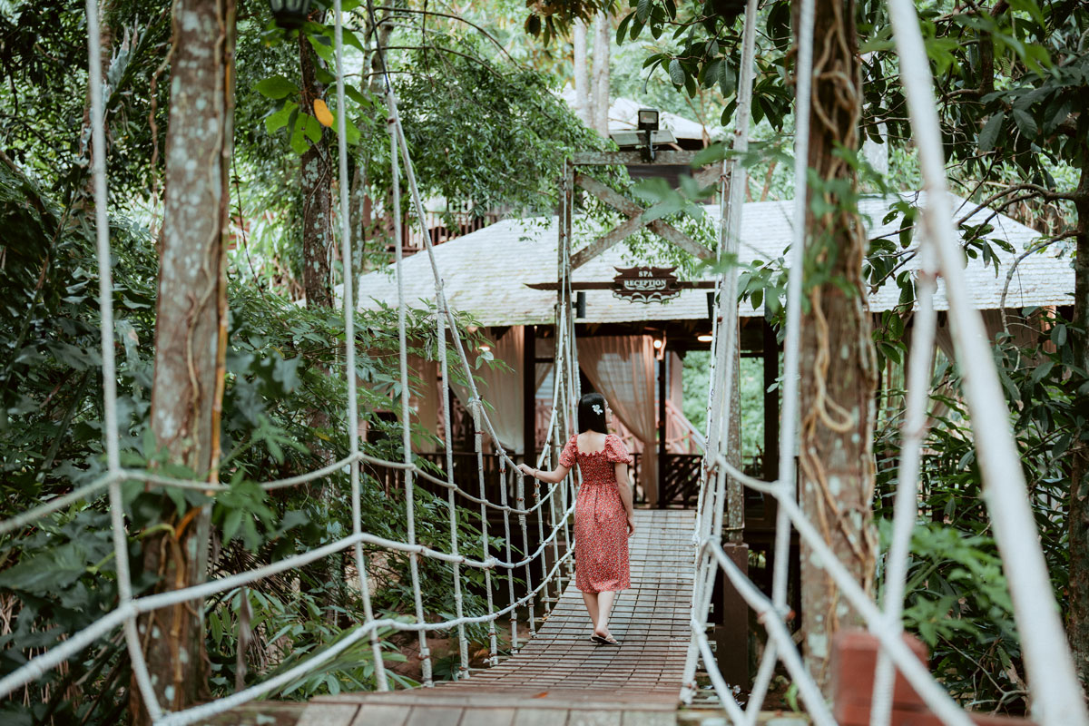 Bridge to Bungaraya ECHO Wellness Spa