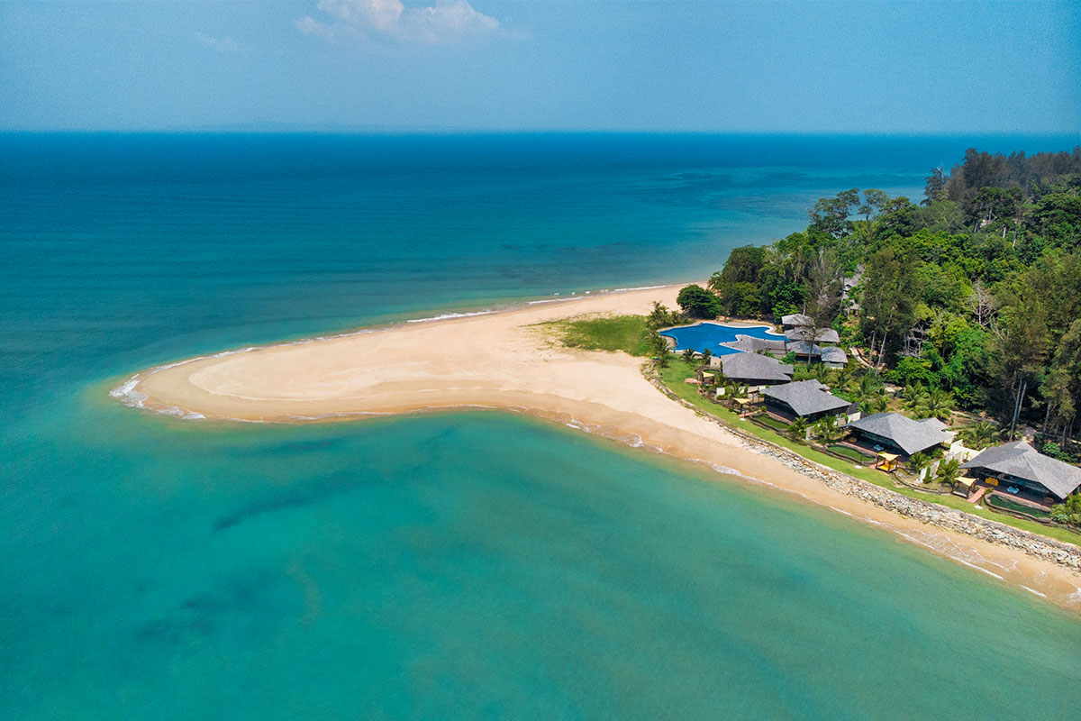 Borneo Eagle Resort aerial view