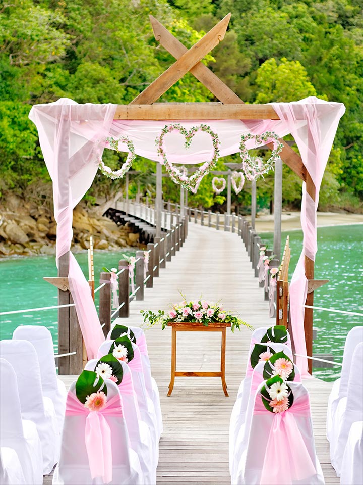 Bungaraya wedding bay