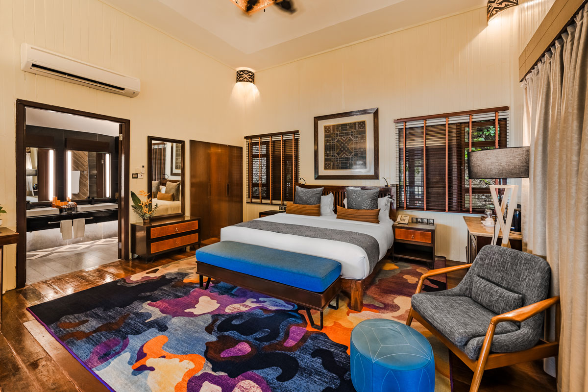 Two-Bedroom Villa bedroom