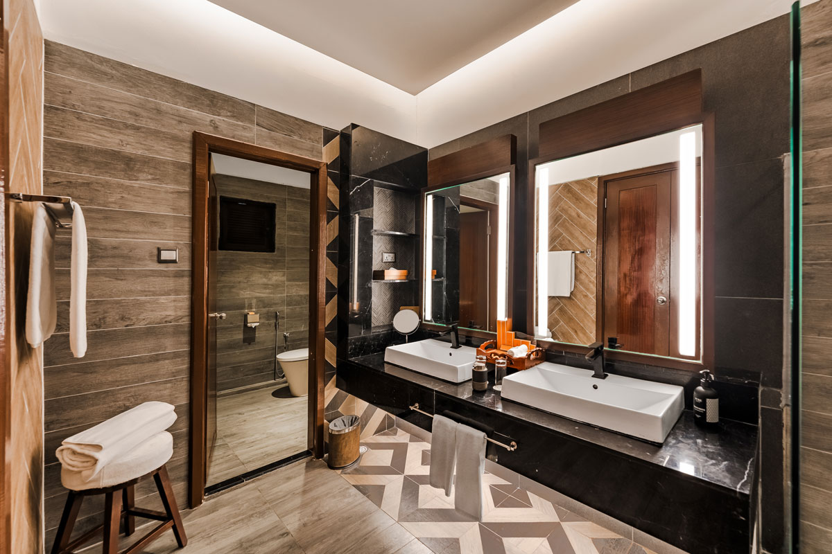 Two-Bedroom Villa toilet