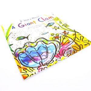 A Giant Clam Illustrated Story Book